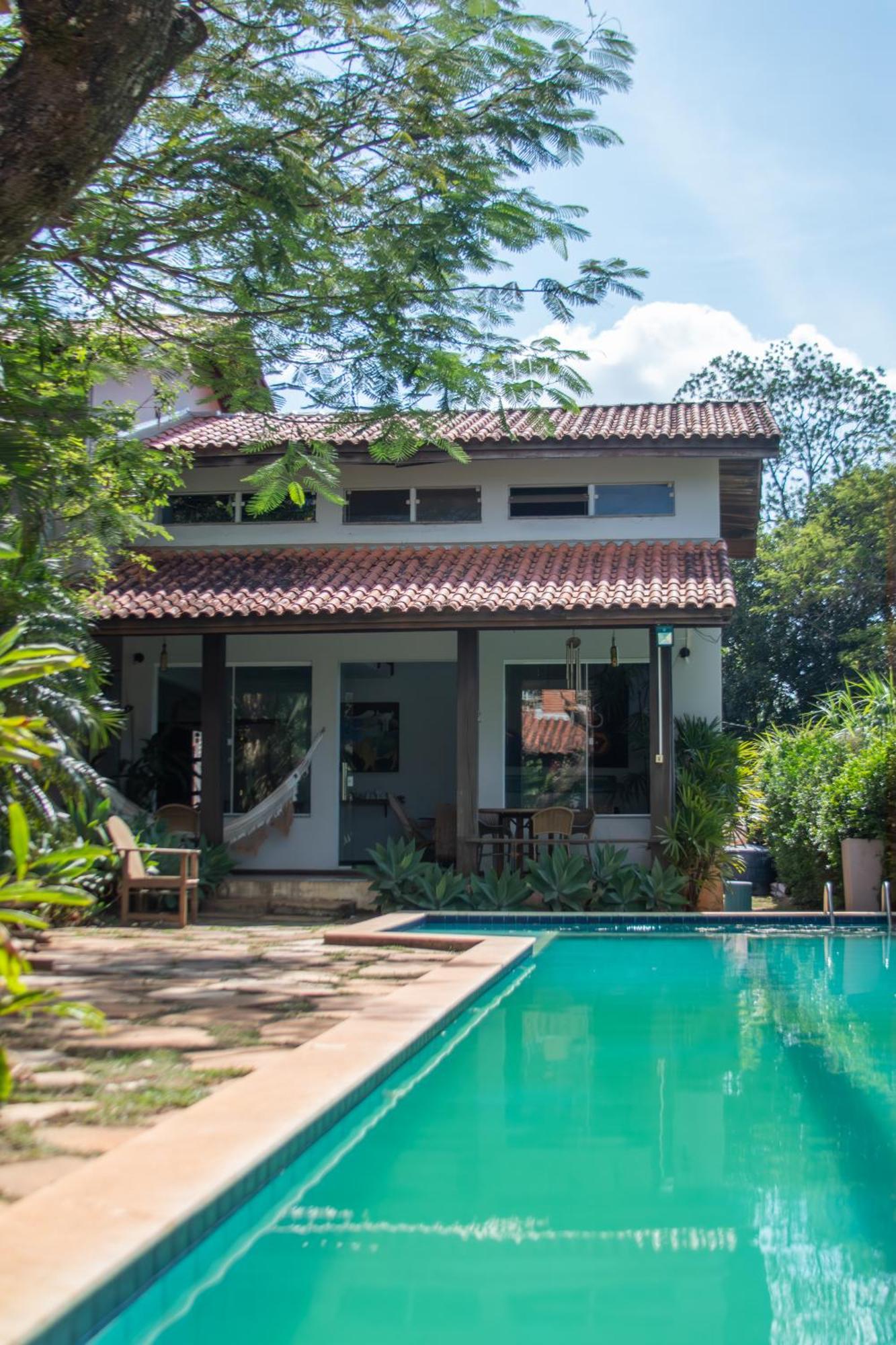 Sossego Homestay Chapada dos Guimarães Exteriör bild