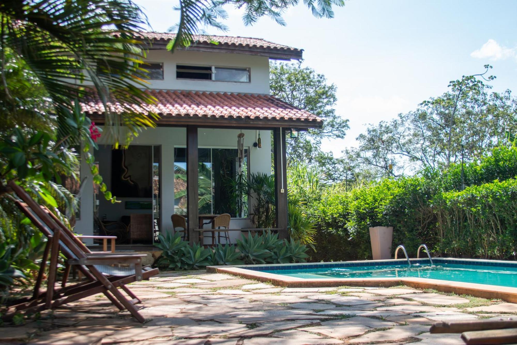 Sossego Homestay Chapada dos Guimarães Exteriör bild